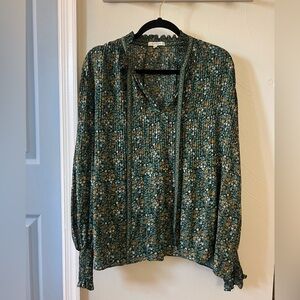 Max Studio Floral Blouse